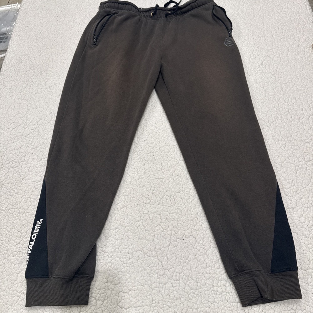 Buffalo David Bitton Pants Jogger Sweat Pull On Drawstrings Mens Large